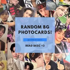 Random Kpop Boy Group Photocard Sale - 2 PCs for £5 (Read desc for more info!)