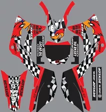 Graphic kit for Honda CRF125F CRF 125F 2019 2020 2021 decal Woodpecker Woody