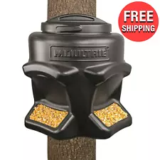 Outdoor Hunting Gravity Deer Feeder Station 50 lbs. Feeding Capacity - 2 Ports