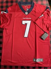 Houston Texans #7 C.J. Stroud Red Color Stitched Football Jersey Men’s XL NWT