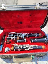 Vintage Evette By Buffet Clarinet W/ Hard Case Paris France Sn 24127