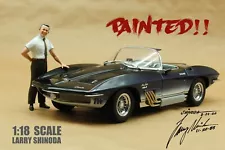 LARRY SHINODA RESIN FIGURE 1:18 FOR CORVETTE MAKO SHARK AUTOART CHEVROLET NOREV