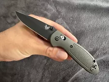 Benchmade Mini Griptilian 556 Pocket Knife S30V OD Green