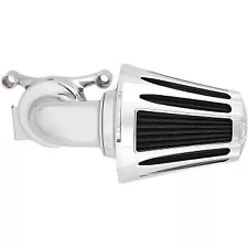 Arlen Ness 81-024 Chrome Deep Cut Monster Sucker Air Cleaner Kit for Twin Cam