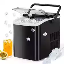 26.5lbs Nugget Countertop Ice Maker - Portable Self-Cleaning Machine for Home