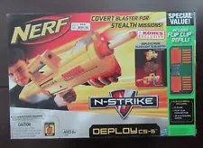 NERF N-Strike: Deploy CS-6 Blaster * NEW in BOX NIB Nerf N-Strike