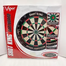 Viper GLD Products Shot King Regulation Bristle Steel Tip Dartboard Set W/Darts