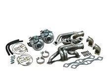 Twin Turbo LT1 SBC Kit FOR GMC Chevy Blazer Tahoe 305 350 5.7L Silverado Sierra