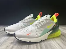 Nike Air Max 270 Vast Grey Volt Hot Lava Black FZ4132-001 Men's Size 8.5 NEW