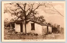 Postcard Powder House at San Pedro Park - San Antonio Texas - Albertype