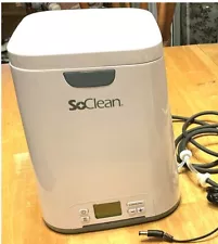 SO CLEAN 2 CPAP Machine Sanitizer w/ Power Adapter & Hose - SANTIZED GENTLY USED