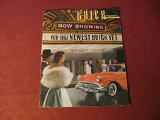 1957 Buick Preview Sales Brochure Booklet Catalog Original Old