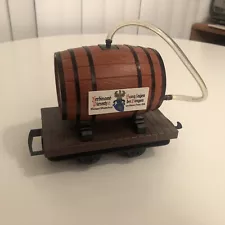 Lehmann 4047 Wine Barrel on Flat Bed Car Model Train Car Ferdinand Pieroth Rare