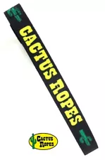 Cactus Ropes Elastic Lariat Rope Holder Strap Black & Yellow New