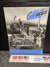 ORIGINAL VINTAGE SALES BROCHURE 1948 GMC NEWS ALL TRUCKS