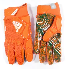 Adidas Freak 3.0 Miami Hurricanes Padded Receiver Team Issue Football Gloves L