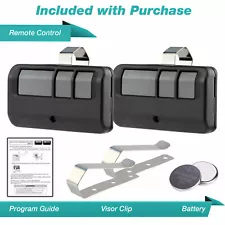 SALE For 2 Chamberlain LiftMaster Garage Door Opener Remote 893LM 953EV-P2 Learn