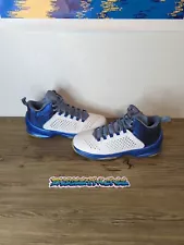 Size 6Y (GS) Nike Air Jordan Melo M11 White/Game Royal