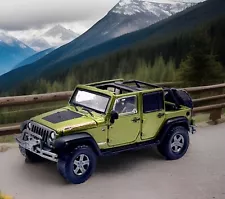 2010 Jeep Wrangler Mountain Edition JK - Rescue Green - Free Shipping - 1:64