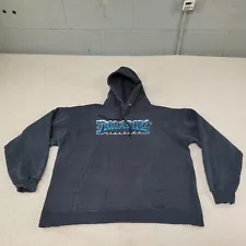 Thrasher Sweatshirt Mens Large Black Fleece Hoodie Pullover Sweater Long Sleeve