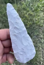 Cobbs Knife Spearhead Arrowhead Flint Knapping