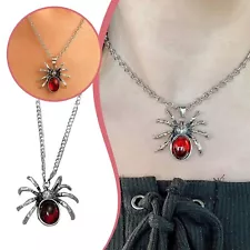 Trendy Retro Halloween Pendant Necklace Punk Hip Hop Alloy Jewelry