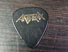 Anthrax Frank Bello Guitar Pick 11/19/1988 State of Euphoria Tour Miami Arena