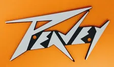 Small Peavey White (Lighting Bolt Style) Logo As Used On Amps And Speakers