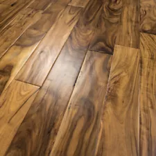 Acacia Wood Flooring, Prefinished Engineered, 4 3/4" x 1/2" (SAMPLE)