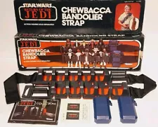 NOB 1983 VINTAGE CHEWBACCA BANDOLIER STRAP KENNER STAR WARS RETURN OF THE JEDI