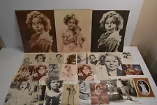 26 Vintage Shirley Temple Prints Pictures Postcards Movie Stills Hollywood Photo