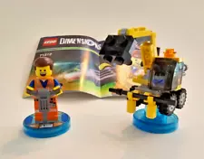 LEGO Dimensions Lego Movie EMMET FUN PACK 71212 - Tags Tested w Manual