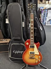 New Open Box Epiphone Les Paul Standard 60's Figured Heritage Cherry Sunburst