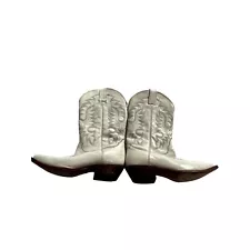 Nocona Western Boots in White