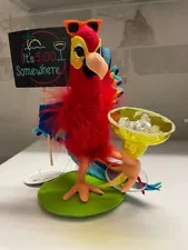 Annalee 8in 5 O'Clock Somwhere Parrot. 100 Limited Edition Exclusive Rare MINT