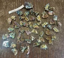 Old Stock Bismuth Crystal Mineral Collection Lot 397 Grams Rock Collecting