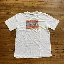 Cherokee White Graphic T-Shirt Men's Size M Armenian Flag