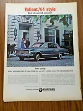 1964 Plymouth Valiant Ad Style Take Quality