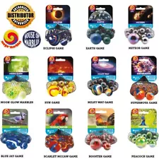 62 Themed Sets Mega Marbles for Sale! 1 Shooter 24 Player Marbles Lot Pound lbð¥