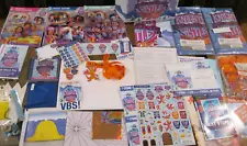 KNIGHTS OF NORTH CASTLE ASSORTMENT OF ITEMS FOR VBS 2 NEW TABLECLOTHS & LANYARDS