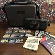 Atari Lynx Console Bundle: 14 Games & Carrying Case - Tested - Authentic - CLEAN