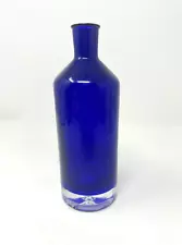 2 Ultimat Vodka Cobalt Blue Bottles Decanters W/Control Bubble FOR bucks261 ONLY