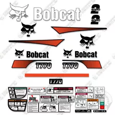 Fits Bobcat T770 Compact Track Loader Decal Kit (Curved Stripes) ALTERNATE REAR