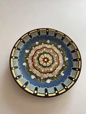 Decorative Bulgarian Pottery Ceramic Dish