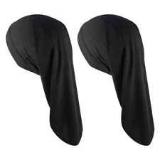 2 Pcs Unisex Dreadlock Cap Long Hair Dreads Head Wrap Sleeping Cap Jumbo Brai...