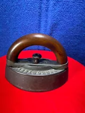 Antique Sad Iron with Removable Wood Handle. OO-75