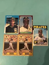 Barry Bonds Rookie Card Lot