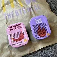 ð¥ BTS McDonald ð¥ McD Meal - Cajun Sweet Chili Sauces Sauce Packs & Bag