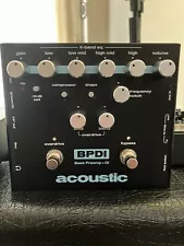 Acoustic Bass Preamp + DI Pedal With Overdrive