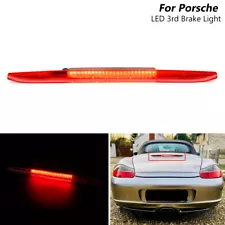 For 96-04 Porsche Boxster 986 Red Lens LED 3rd Third Brake High Mount Stop Light